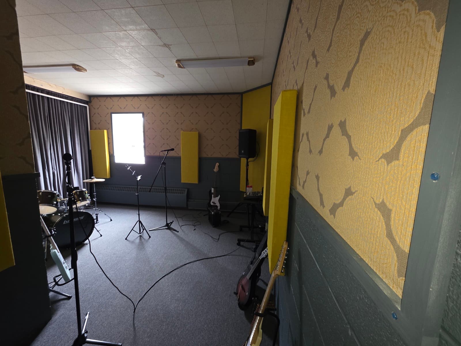 Inside L Studio at Power Chord Studios.